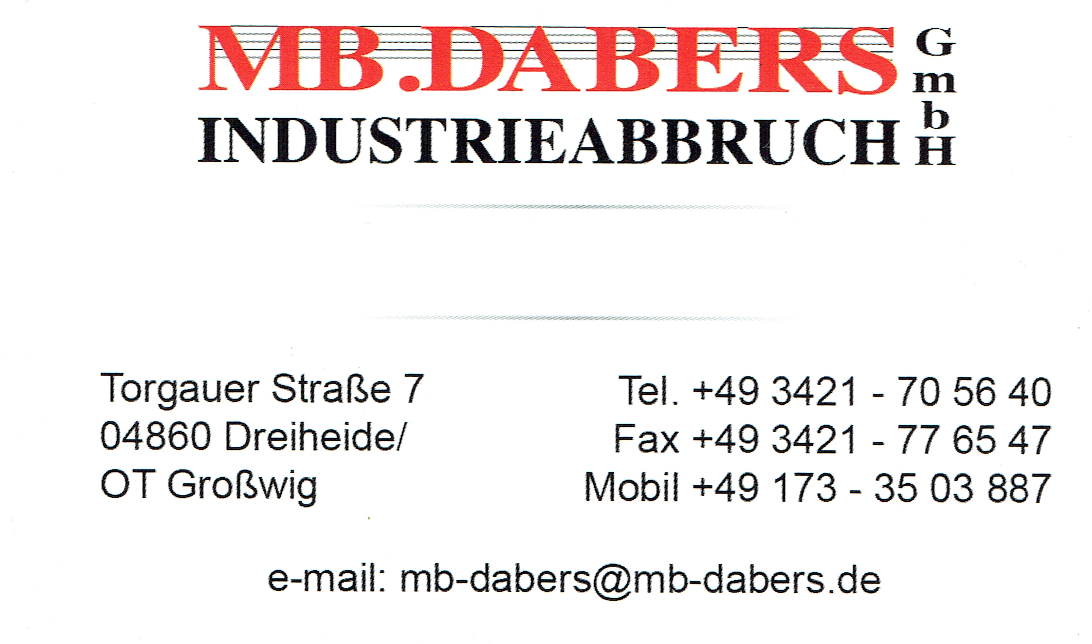 Visitenkartenbild